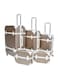 Morano 5-Piece Luggage Trolley Bag Set Gold