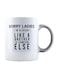 muGGyz Hoppy Like A Fox Printed Coffee Mug White