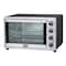 IDO Electric Toaster Oven with Grill - 50 Liter - 2000 Watt - Silver - TO50DG-SV