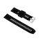 Generic-Black 22mm Silicone Watch Strap Quick Release Watch Band with Buckle Soft Breathable Watchband Wristband Compatible with 22mm Traditional/Smart Watch