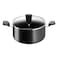 Tefal Super Cook Cookware Set 10 PCS Black