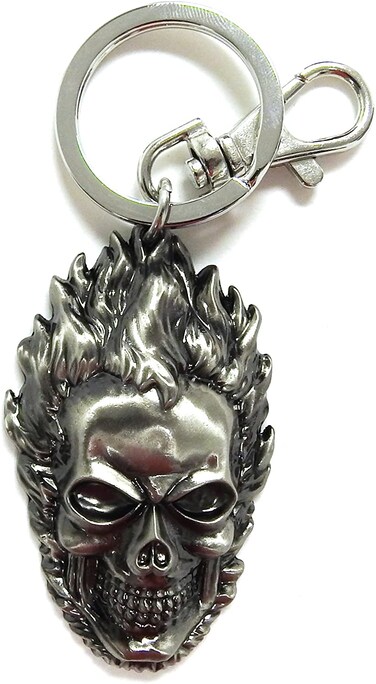 Buy Marvel Ghost Rider Head Pewter Key Ring Online | Carrefour UAE