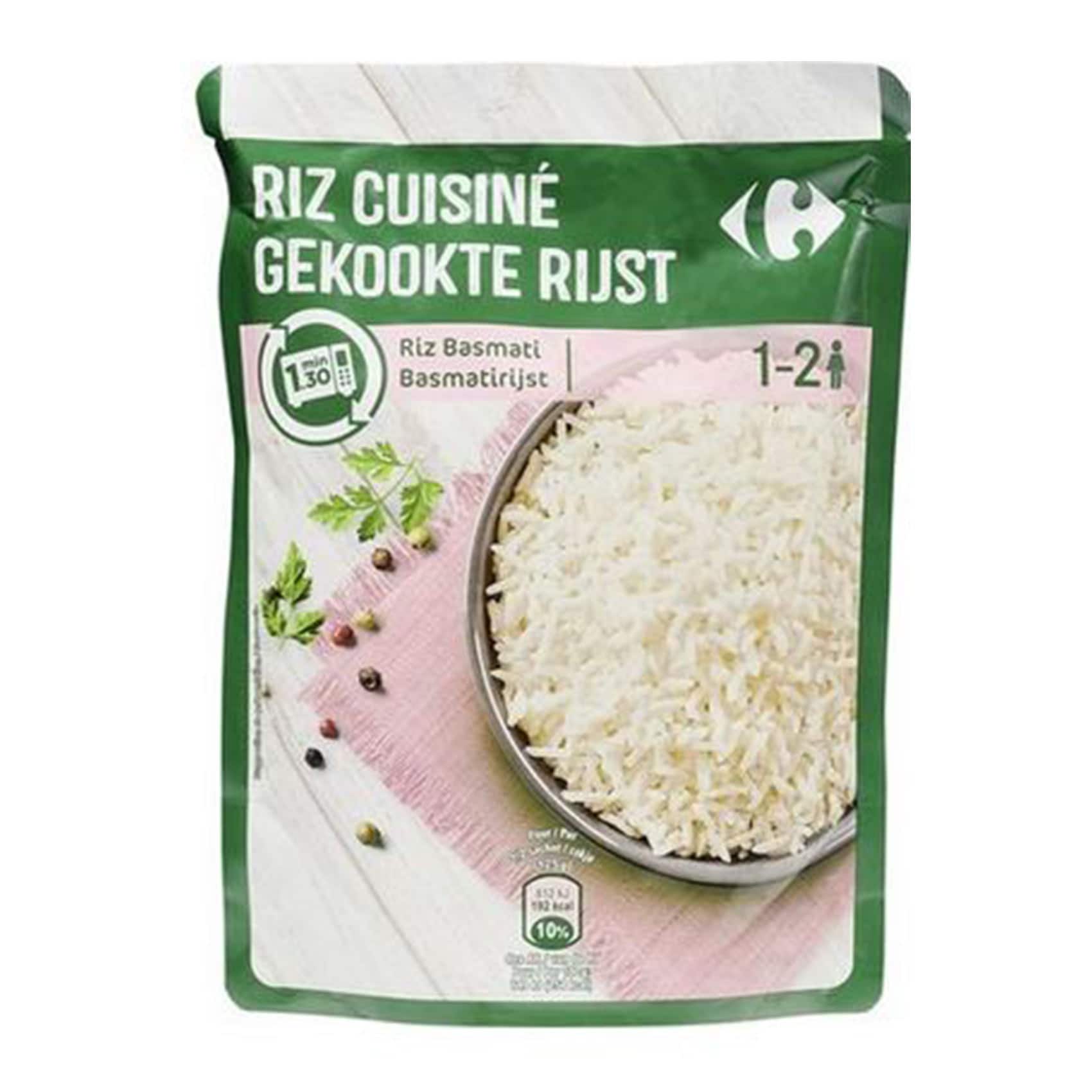 Careffore Cooking Rice Buy Carrefour Plain Basmati Cooked Rice 250g Online | Carrefour KSA