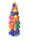 Rally 75-Piece Colorful Soft Plastic Ocean Fun Ball Tent Swim Pit Toy Game Set
