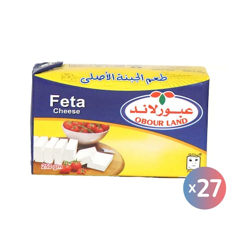 Obour Land Feta Cheese - 250gm - 27 Pieces