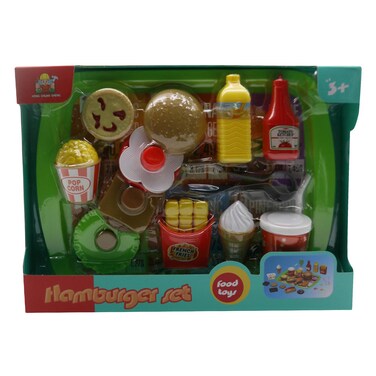 Fast Food Play Set 28.9*6*21Cm+