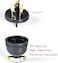 ABBASALI American Indian Generator Control Panel Anti-off Converter Plug Socket NEMA Plug Black 250v 30A US 3-pole Industry Power Plug Socket