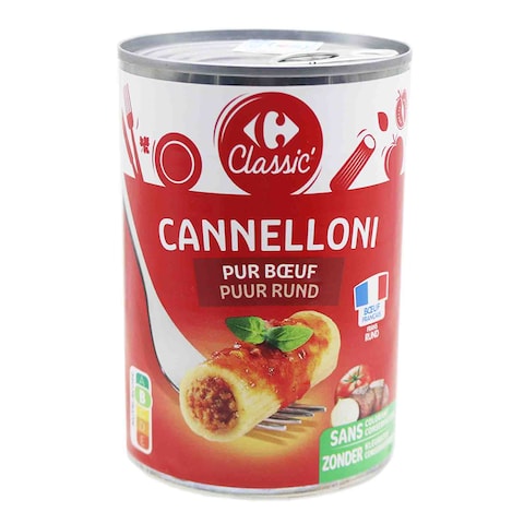 Carrefour Pure Beef Cannelloni 350g