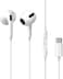Fitto Type C Headphone, USB C Wired Earbuds, Microphone &amp; Volume Control, For iPhone Samsung, White