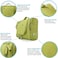 Fitto Waterproof Travel Organizer Bag, Unisex, Cosmetic Bag, Hanging Travel Makeup Bags, Nylon, Toiletry Kits Storage, Bags