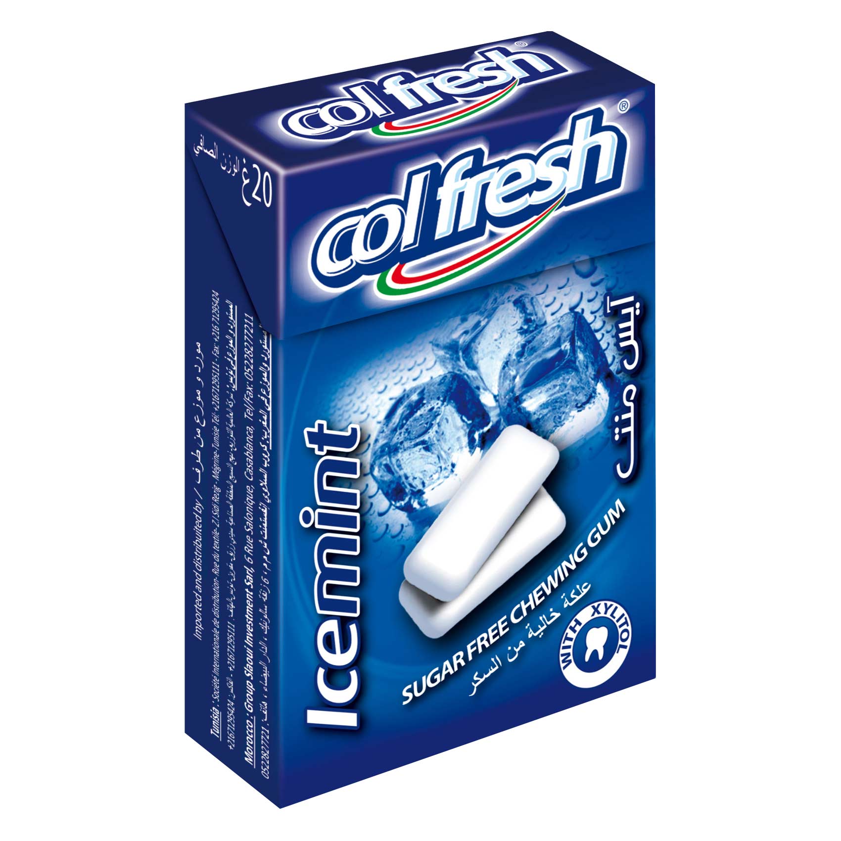 Colfresh Sugar Free Icemint Chewing Gum 21g