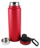 نيسان قارورة ماء حافظة للحرارة من الفولاذ المقاوم للصدأ QE-5018 -حمراء 750 ملل