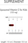 Dr. Mercola Liposomal Vitamin C For Kids, Immune System Booster And Antioxidant, 30 Capsules