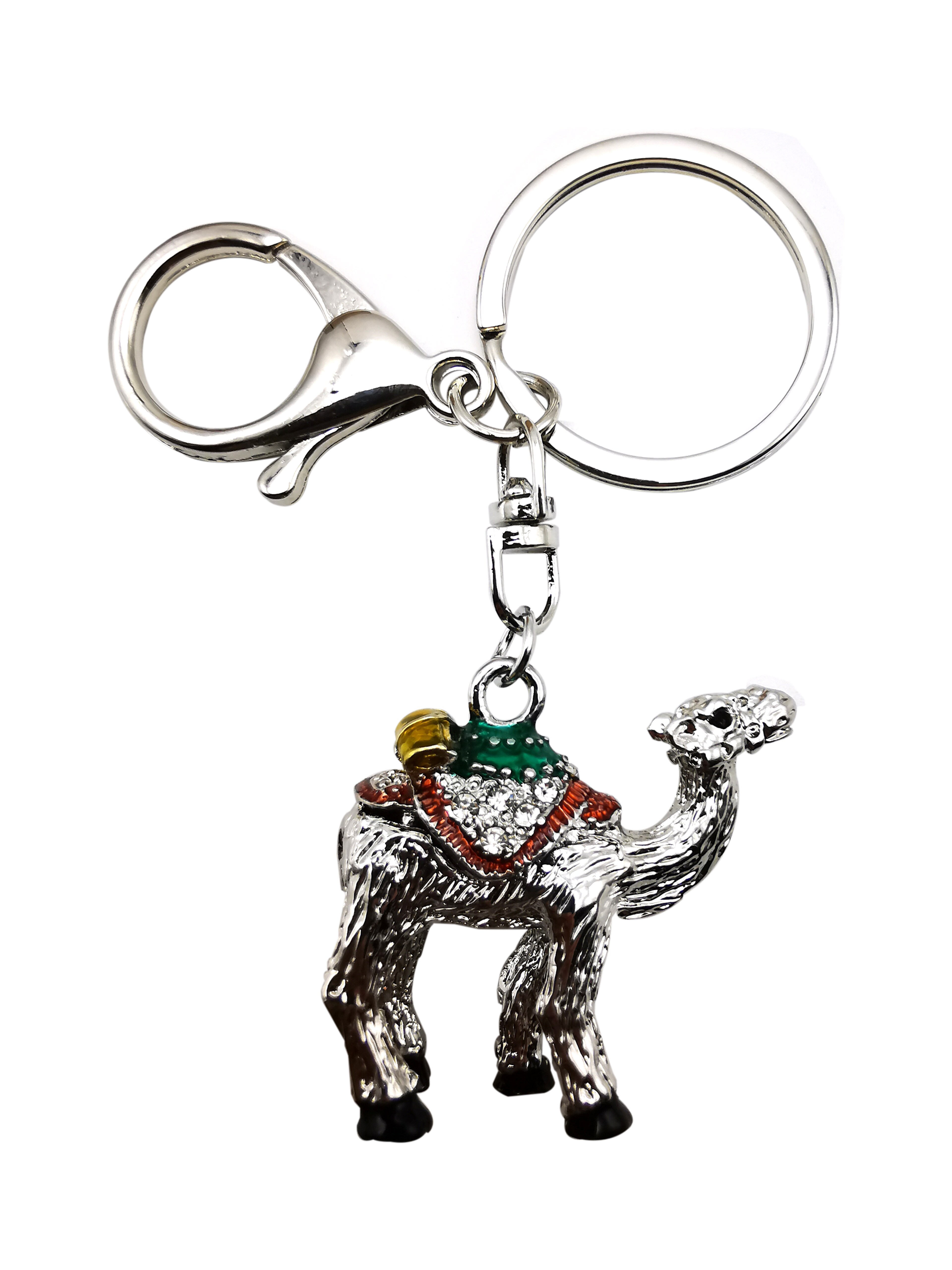 Buy Crystal Stone Embossed Camel Key Chains Online | Carrefour UAE