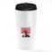 Loud Universe - Your Crazy Quotoe Dead Pool White Travel Tumbler Dead Pool Unicorn Stainless Steel Tumbler with Black Sip Lid