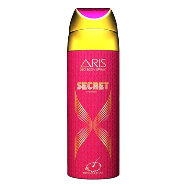 ARIS DEO SPRAY SECRET WOMEN 200ML
