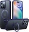 Torras Upro Ostand Matte Series For Iphone 15 Pro Max Dark Purple