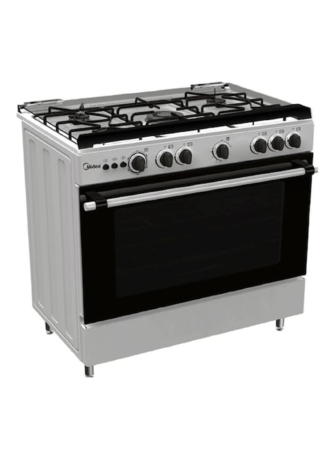 Midea 5-Burner Gas Cooker With Oven LME95030FFD Silver