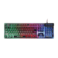 Meetion Colorful Rainbow Backlit Gaming Keyboard K9300