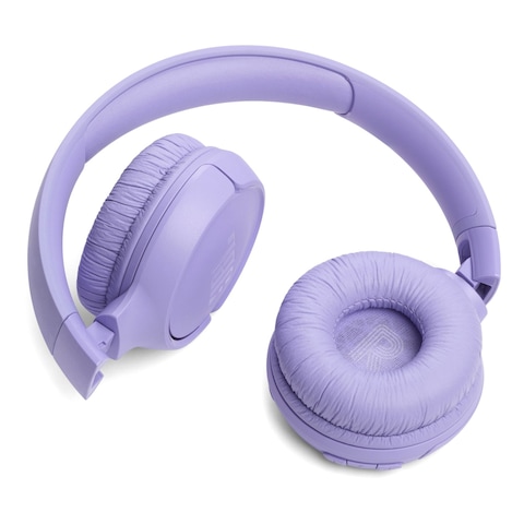 JBL Tune 520BT Headphones With Mic Bluetooth Pure Bass Over-Ear Purple