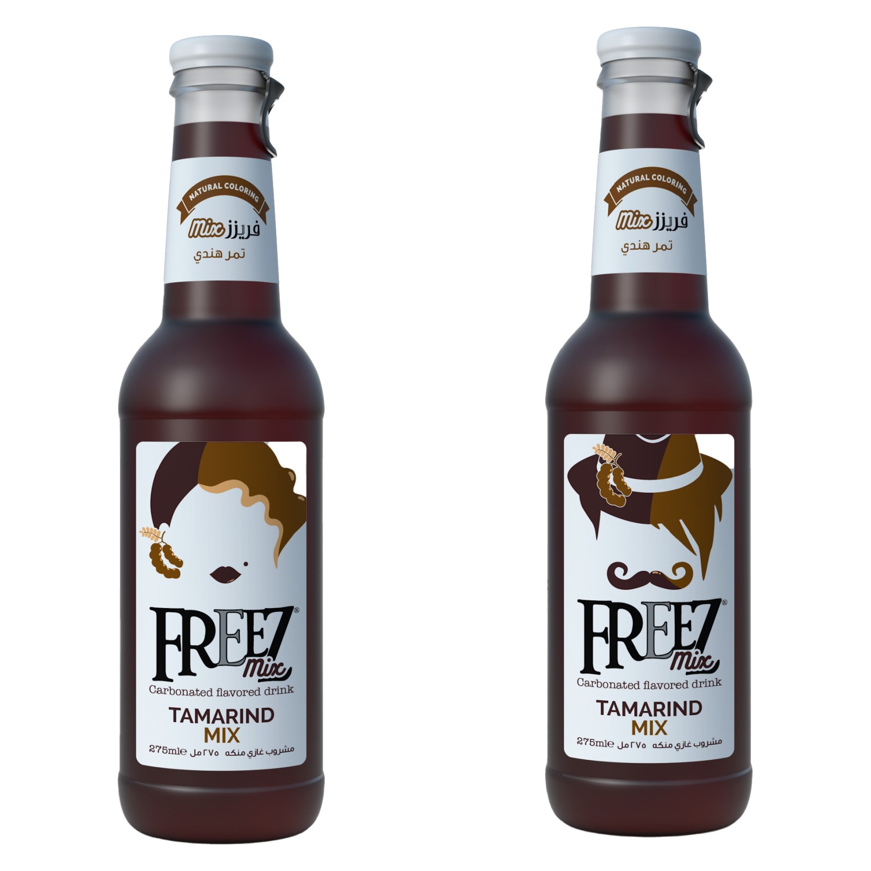 Freez Mix Carbonated Flavoured Tamarind Drink 275ml