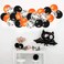 Party Time 30-Pieces 12inch Orange and Black Halloween Balloons Set of Latex &amp; Confetti Balloons, Birthday Balloons Helium Balloons For Baby Shower Birthday D&eacute;cor and Halloween Party Decoration - Part