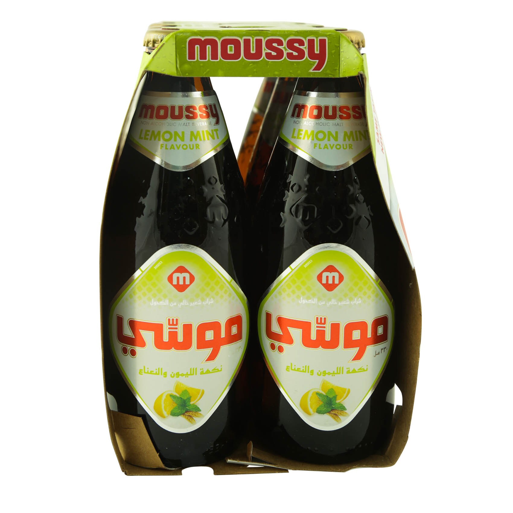Moussy Malt Beverage Lemon And Mint Flavor Glass 330 Ml 6 Pieces product thumbnail 4