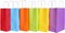 Party Time 10.5x8.5x4.5 inches 24 Pieces Kraft Paper Bags Party Favor Gift Bags with Handle Assorted Colors (Rainbow) - Party Supplies