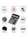 Casio - 14-Digit Desktop Calculator Silver/Black