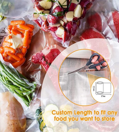 Vacuum sealer rolls Pack of 2 (28 &times; 5) (30 &times; 5)