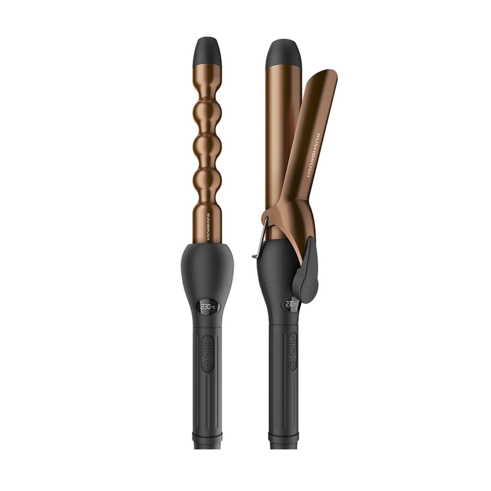 Buy Rush Brush Hair Curler 3 in 1 - Bronze Online | Carrefour Egypt