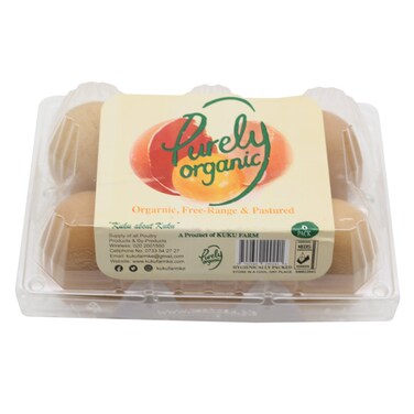 Kuku Farm Purely Organic 6Pk Eggs
