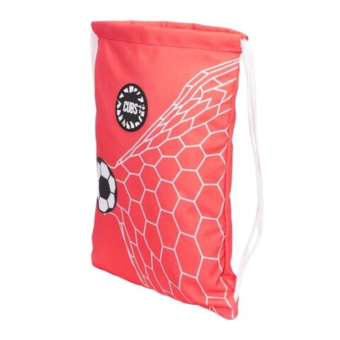 Cubs Boys String Bag - Red Football Goal