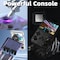 R36S Handheld Game Console 3.5 inch Preinstalled Emulator System Transparent Purple