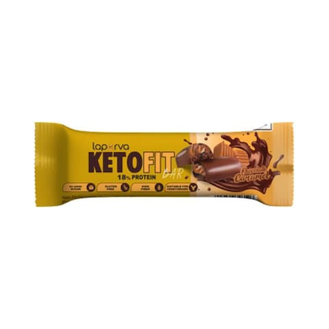 لابيرفا كيتو فيت لوح بروتين بالشوكولاته والكراميل 33.3 غرام