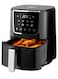Nobel 4.5 Ltrs Multifunctional Air Fryer With 8 Preset Programs, Overheat Prevention, Digital Touch With High Speed Air Circulation Technology Frying And Non- Stick 1400W NAF600 Black