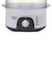 Black+Decker 775W 10 Liter 3-Tier Food Steamer With Timer White