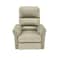 In House Velvet Rocking Recliner Chair - Light Beige - AB09