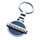 Beautiful Design Car Lover car Logo Key Chain Chrome Finished Aluminum Key-Ring for Nissan