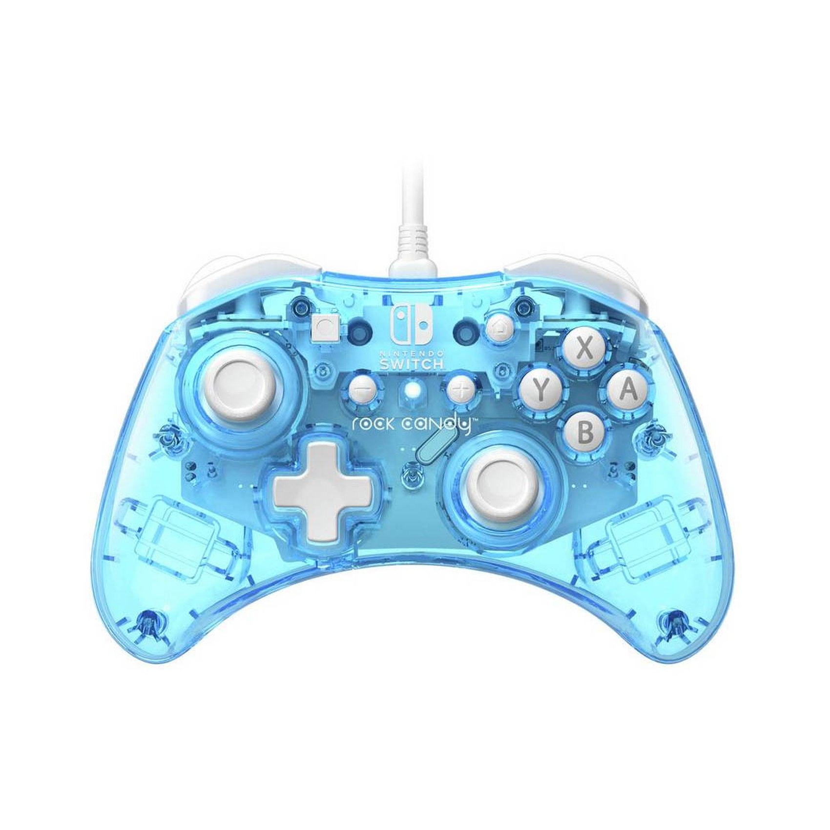 PDP Rock Candy Mini Wired Controller For Nintendo Switch Blu-Merang