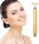JMB 24K Facial Massager Beauty Bar Golden Pulse Facial Massager, T Shape Gold Stick, Facial Roller Massager Face Lift Firming, Skincare Anti-Wrinkle Treatment, Skin Tightening