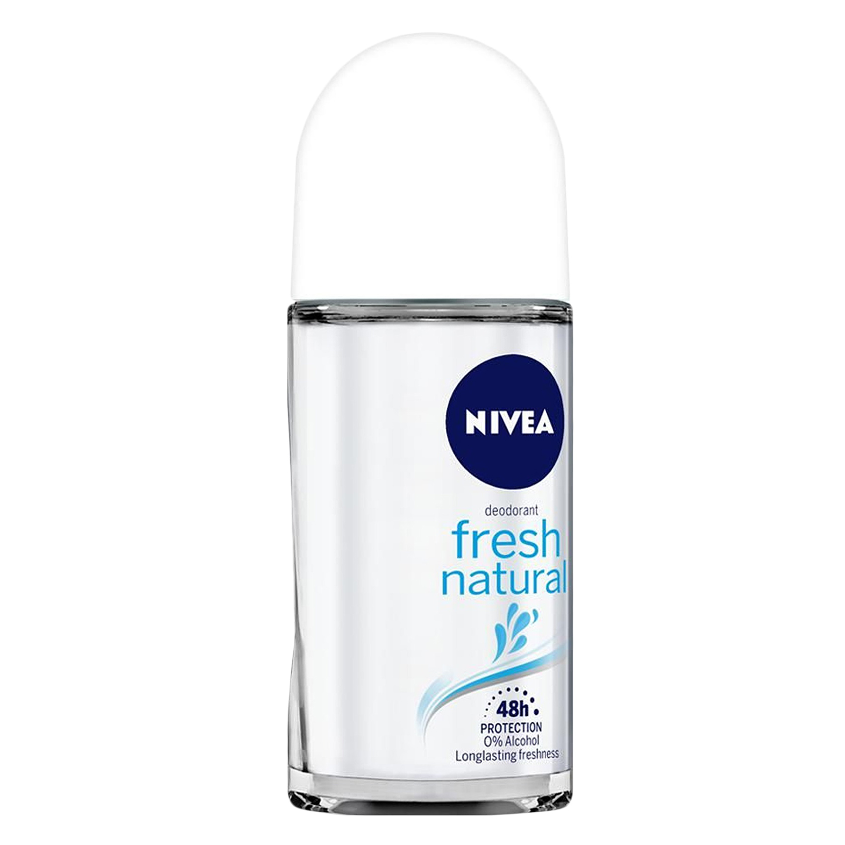 Nivea Fresh Natural Long Lasting Freshness 48h Protection Women Deodorant Roll-On 50ml