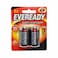 Eveready Battery C2 4 Pieces