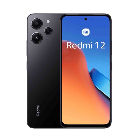 Buy Xiaomi Smartphone Redmi 12 Dual SIM 128GB + 8GB RAM Midnight 