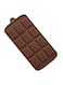 Generic 12-Cavity Chocolate Mold Brown 22.6 x 10.7 x 0.5centimeter