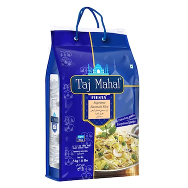 Taj Mahal Fiesta Supreme Basmati Rice 5Kg