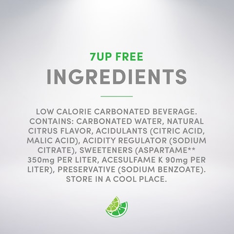 7 Up Free Soft Drink can - 320 ml