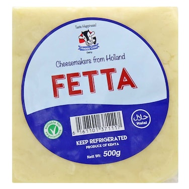 Happy Cow Cheese Feta 500G
