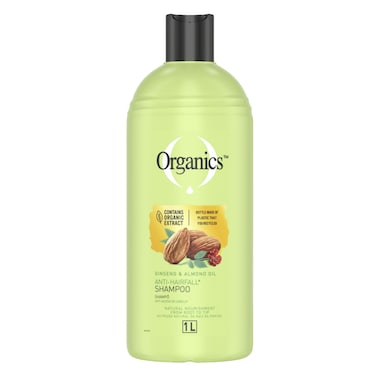 Organics Ginseng And Almond Oil Anti-Hair-fall Shampoo 1L