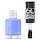 Rimmel London 60 Seconds Super Shine Nail Polish 856 Blue Breeze 8ml
